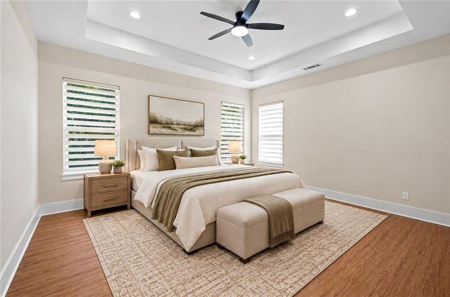 Furnished interior view inside a new home in , Monroe (Image 10). Furnished interior view inside a new home in , Monroe (Image 10).
