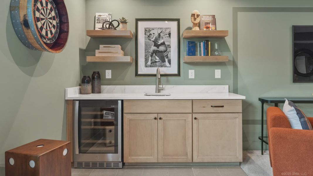 Representative furnished interior of a home built from the Provenance by Epcon Communities in The Courtyards by The Manor, Alpharetta (Image 13).