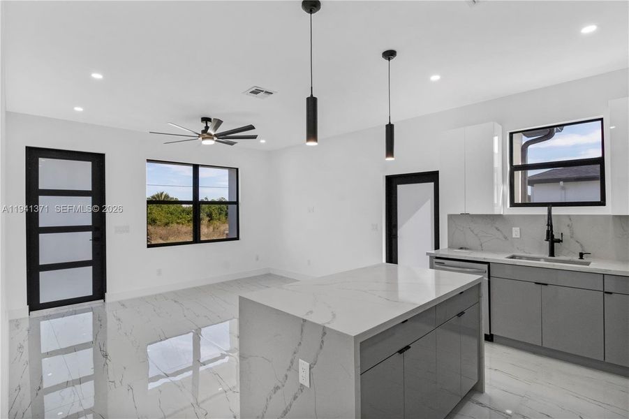 Furnished interior view inside a new home in , Lehigh Acres (Image 16).