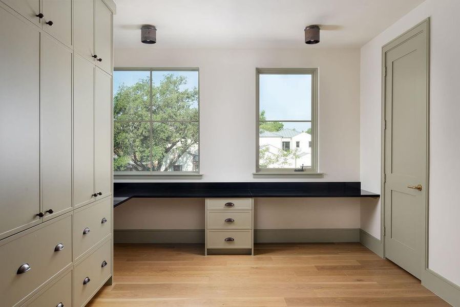 Furnished interior view inside a new home in , Dallas (Image 16).