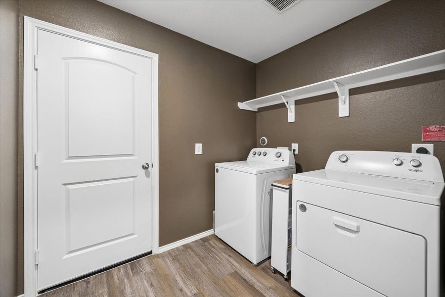 Furnished interior view inside a new home in , Spring (Image 9).