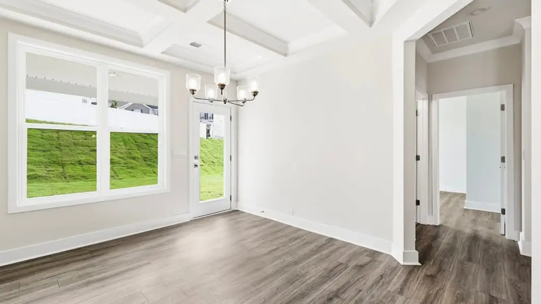 Spacious, unfurnished interior of a new home in Adams Glen, Greenville (Image 25). Spacious, unfurnished interior of a new home in Adams Glen, Greenville (Image 25).