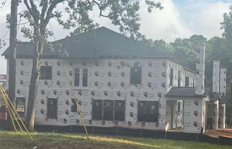 In-progress construction of a new home in , Tucker, GA (Image 6).