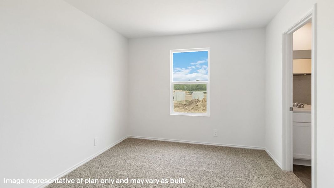 Representative unfurnished interior of a home built from the The Gabriel by D.R. Horton in Sonora, San Antonio (Image 23).