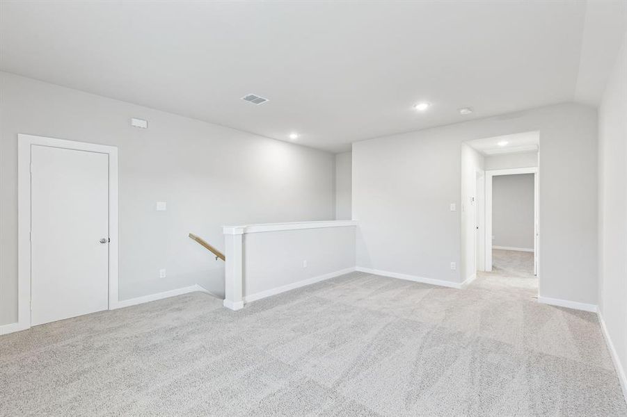 Game Room in the Haylee home plan by Trophy Signature Homes - REPRESENTATIVE PHOTO Game Room in the Haylee home plan by Trophy Signature Homes - REPRESENTATIVE PHOTO