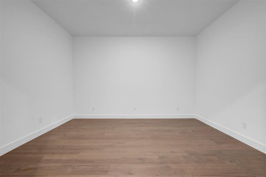 Spacious, unfurnished interior of a new home in Wellington, Haslet (Image 28).