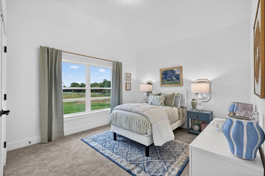 Representative furnished interior of a home built from the The Clover by Kenmark Homes in Zion Valley, Poolville (Image 15).