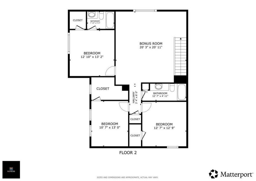 2nd Floor Floorplan
