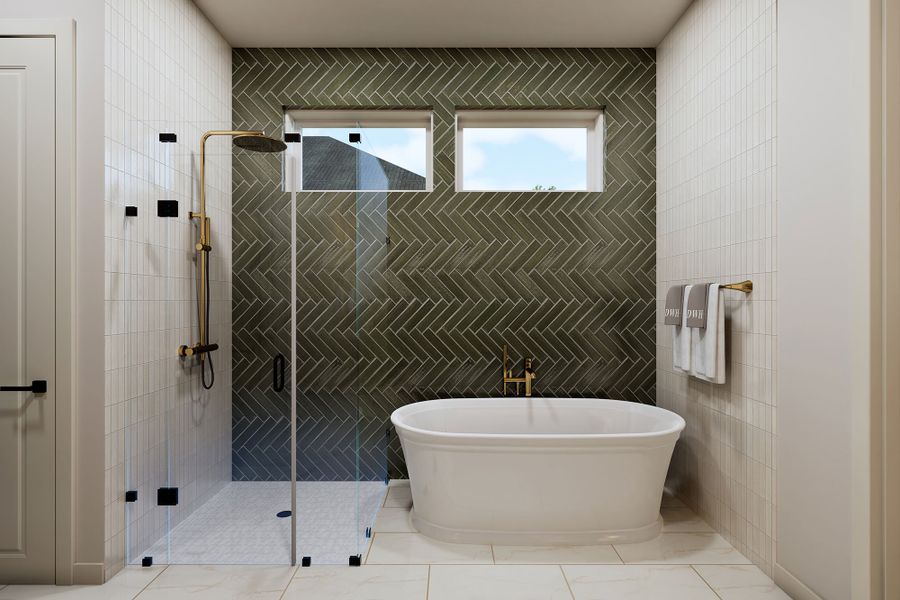 The Brackenbury - Optional Free Standing Tub With Shower