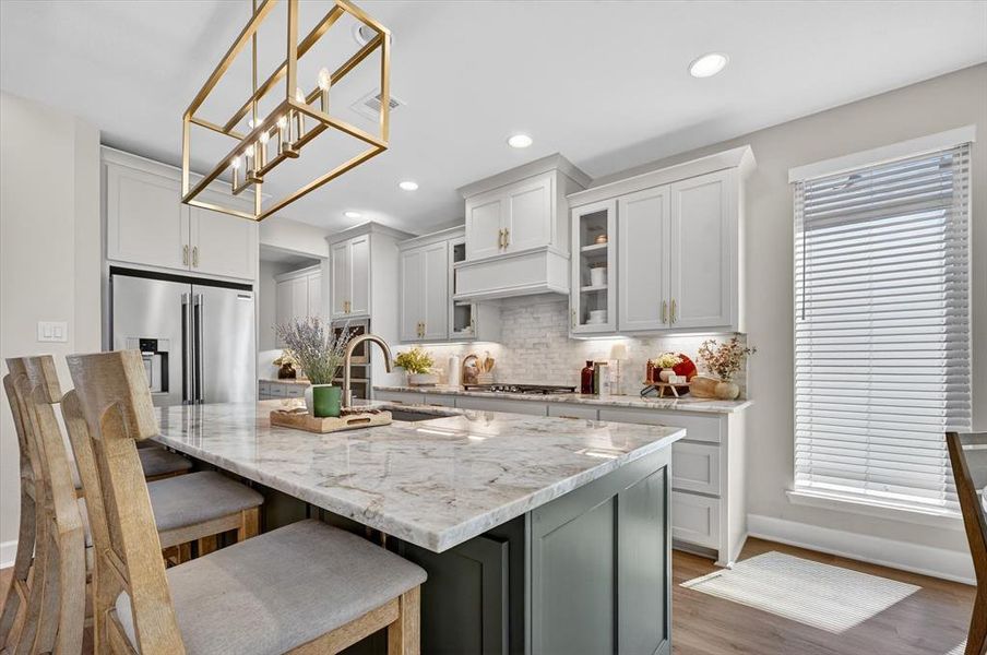 Furnished interior view inside a new home in The Parks at Wilson Creek, Celina (Image 26).