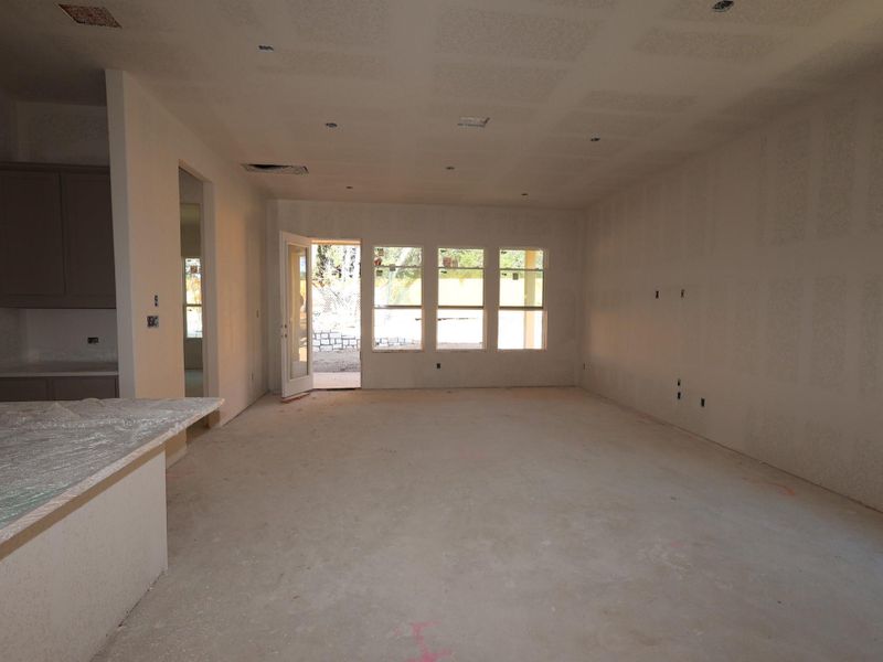 In-progress construction of a new home in Heritage, Dripping Springs, TX (Image 13).