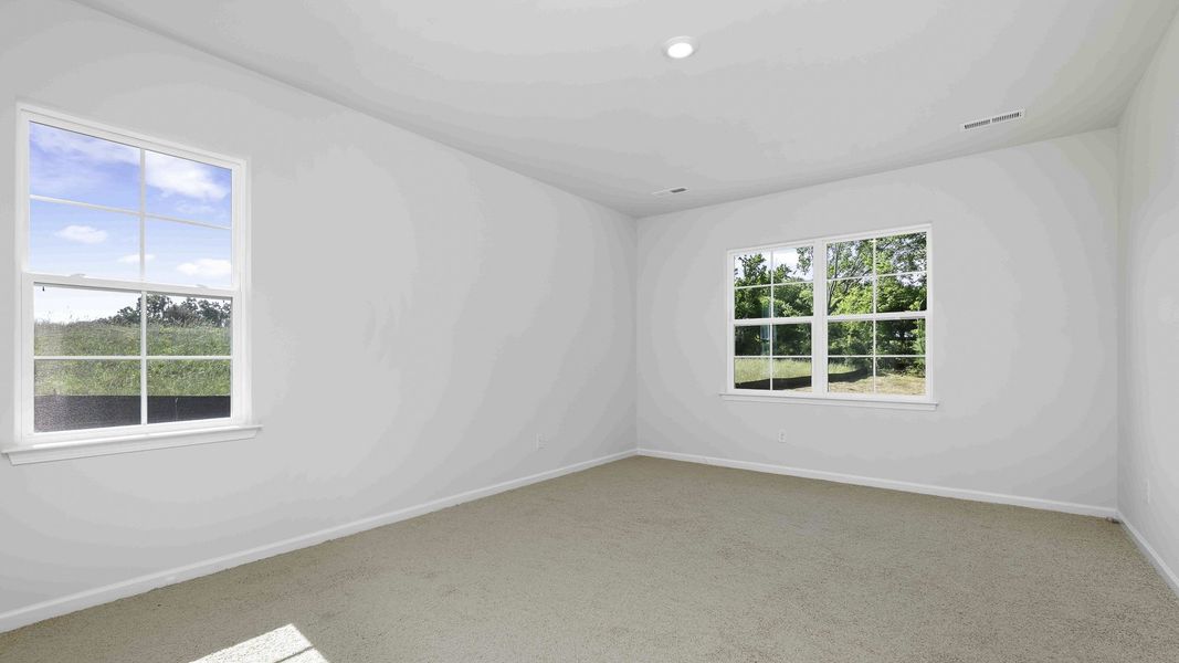 Representative unfurnished interior of a home built from the Mills by D.R. Horton in Waverly Place, Linwood (Image 13). Representative unfurnished interior of a home built from the Mills by D.R. Horton in Waverly Place, Linwood (Image 13).