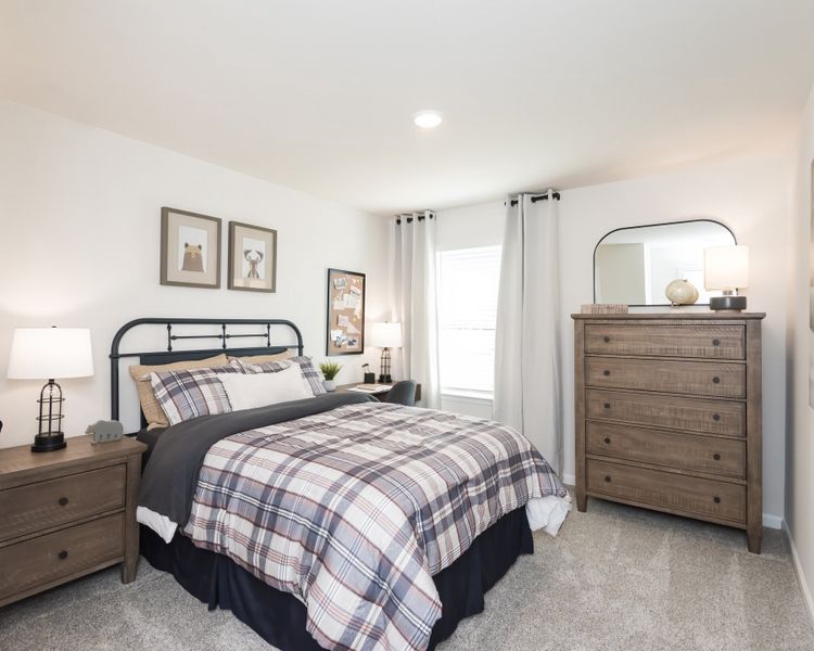 Furnished interior view inside a new home in Vines at Mill Creek - Estate Series, Braselton (Image 20). Furnished interior view inside a new home in Vines at Mill Creek - Estate Series, Braselton (Image 20).