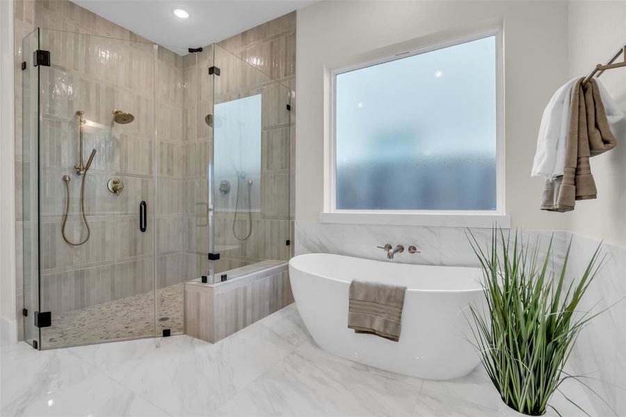 Furnished interior view inside a new home in , Houston (Image 13).