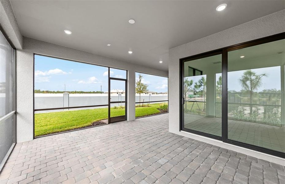 Exterior details and patio area of a home in , North Port (Image 22). Exterior details and patio area of a home in , North Port (Image 22).
