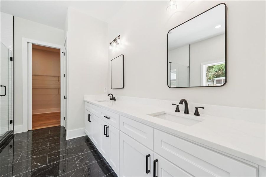 Furnished interior view inside a new home in , Monroe (Image 15). Furnished interior view inside a new home in , Monroe (Image 15).