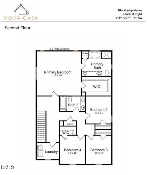 Floorplan - 2nd floor