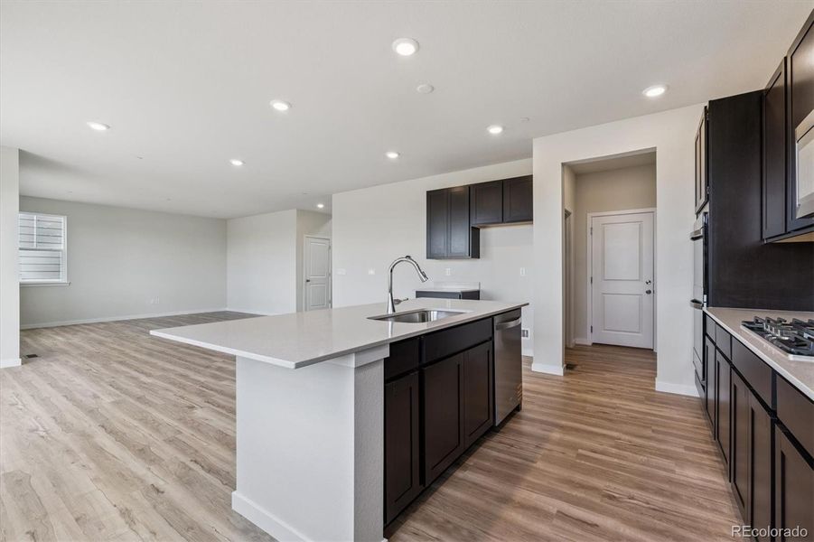 Furnished interior view inside a new home in Floret Collection at Parkdale Commons, Lafayette (Image 8).