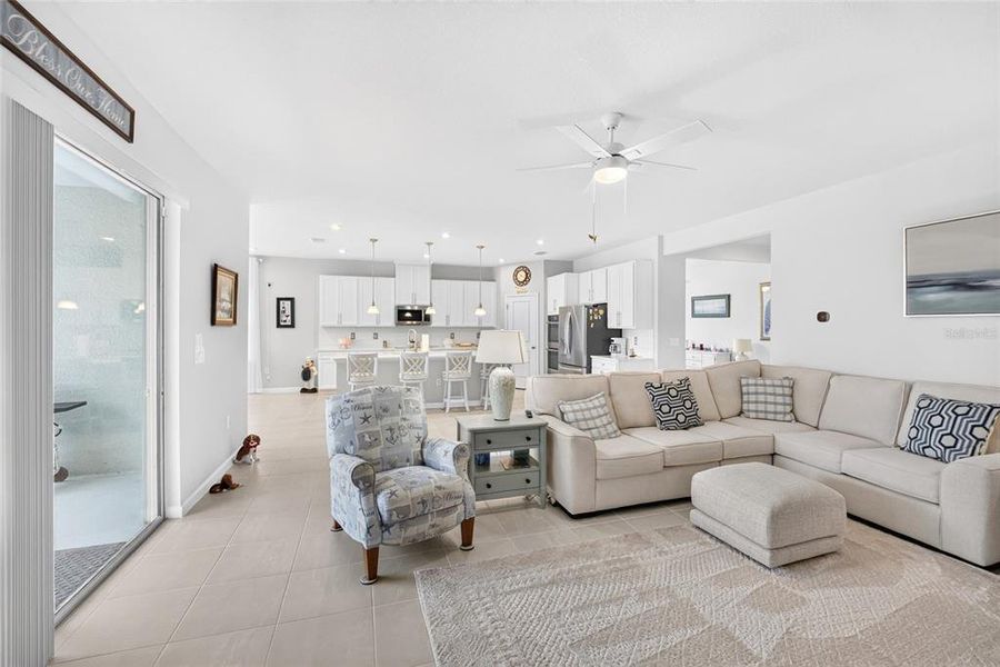 Furnished interior view inside a new home in , Ocala (Image 32).