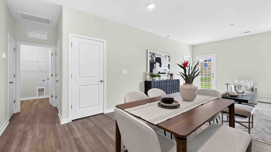 Furnished interior view inside a new home in The Hamptons at Hickory, Hickory (Image 10). Furnished interior view inside a new home in The Hamptons at Hickory, Hickory (Image 10).