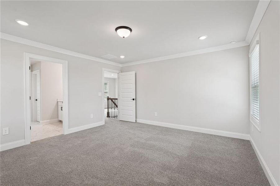 Spacious, unfurnished interior of a new home in Hemingway - Reserve Series, Cumming (Image 29).