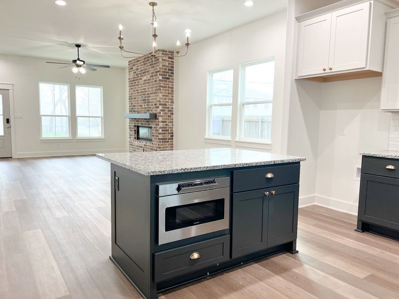 Furnished interior view inside a new home in Diamond Hill Collection, Victoria (Image 8).