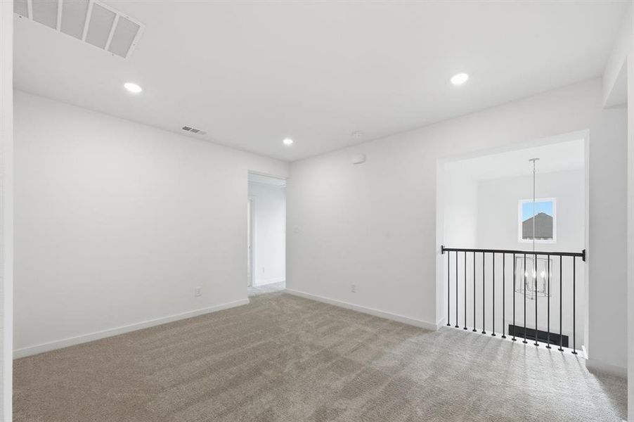 Spacious, unfurnished interior of a new home in Waterscape: 50ft. lots, Royse City (Image 19).