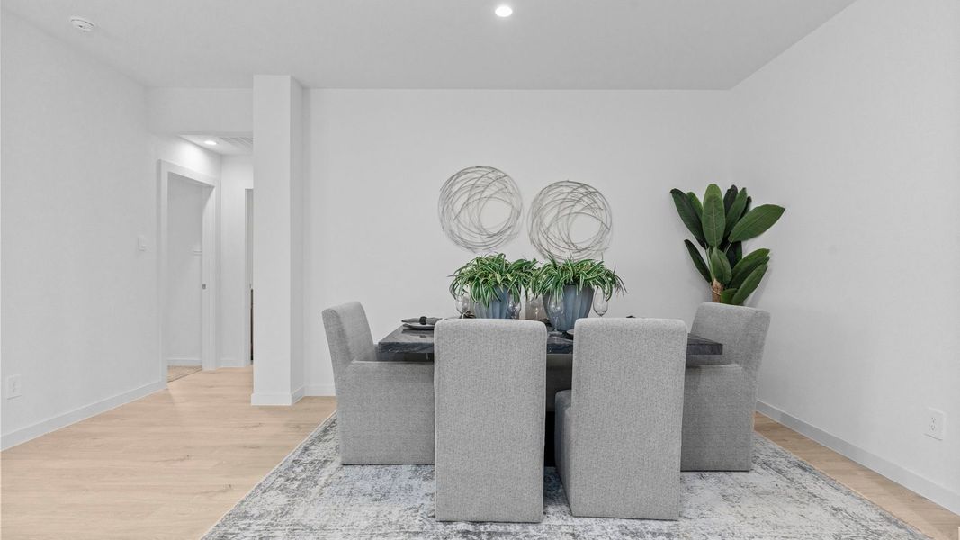 Furnished interior view inside a new home in Emberly, Beasley (Image 17).