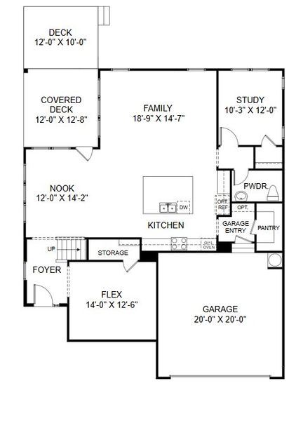 2D floor plan layout for the Fleetwood by HHHunt Homes LLC in The Summit at Morgan Ridge, Chapel Hill, NC (Image 8). 2D floor plan layout for the Fleetwood by HHHunt Homes LLC in The Summit at Morgan Ridge, Chapel Hill, NC (Image 8).