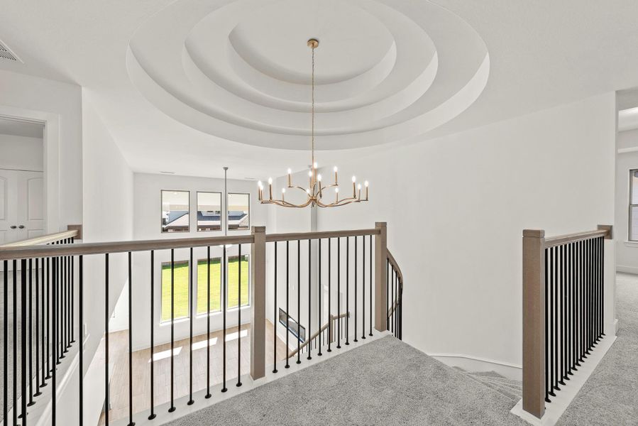 Close-up of interior finishes inside a home in , Brookshire (Image 12).