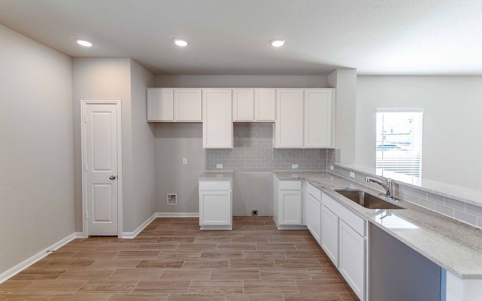 Furnished interior view inside a new home in Swenson Heights, Seguin (Image 3).