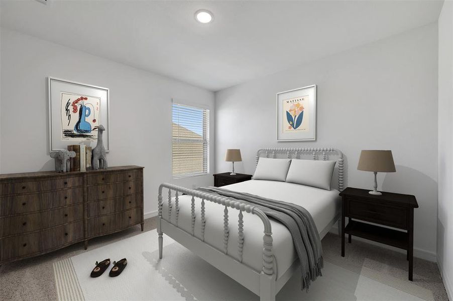 Furnished interior view inside a new home in Rolling Ridge, Van Alstyne (Image 24).