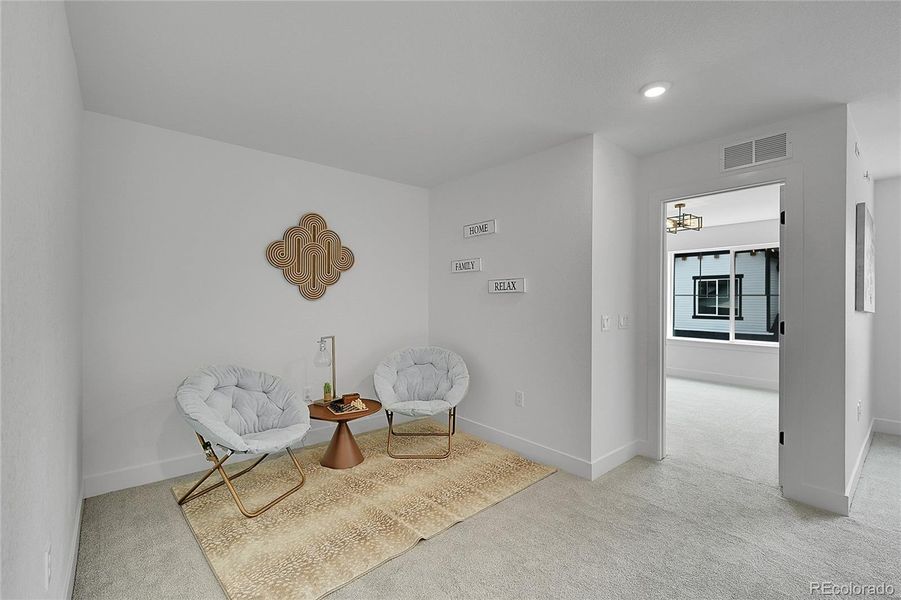 Furnished interior view inside a new home in , Arvada (Image 14).