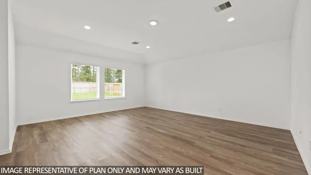 Spacious, unfurnished interior of a new home in Harrington Trails at The Canopies, Splendora (Image 7). Spacious, unfurnished interior of a new home in Harrington Trails at The Canopies, Splendora (Image 7).