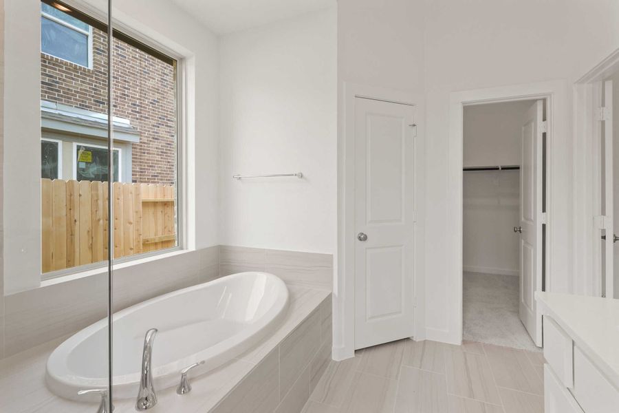 Representative Primary Bathroom - some options shown