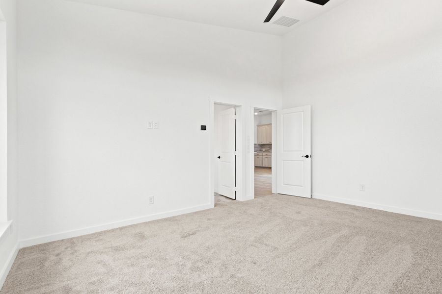Spacious, unfurnished interior of a new home in Willow Grove Single-Family Homes, Melissa (Image 44). Spacious, unfurnished interior of a new home in Willow Grove Single-Family Homes, Melissa (Image 44).