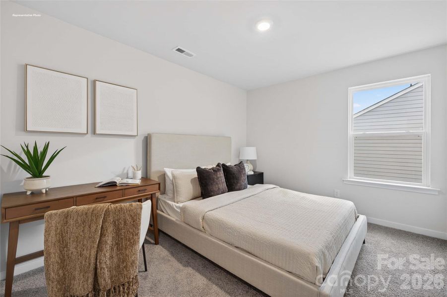 Furnished interior view inside a new home in The Hamptons at Hickory, Hickory (Image 24). Furnished interior view inside a new home in The Hamptons at Hickory, Hickory (Image 24).