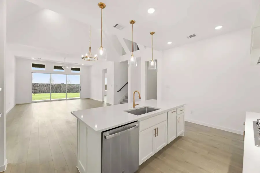 Open Kitchen-Living-Dining Room Representative Photo