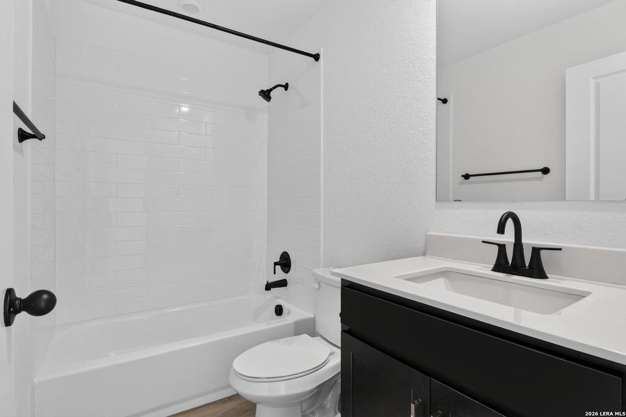 Furnished interior view inside a new home in Cordova Trails, Seguin (Image 7).