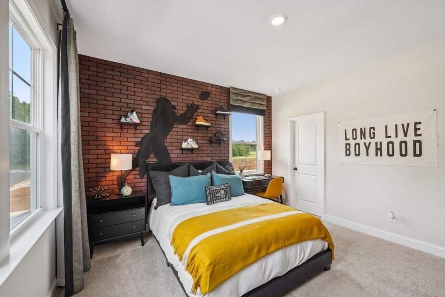 Representative furnished interior of a home built from the Essex by Taylor Morrison in Bennett Farm, Loganville (Image 24).