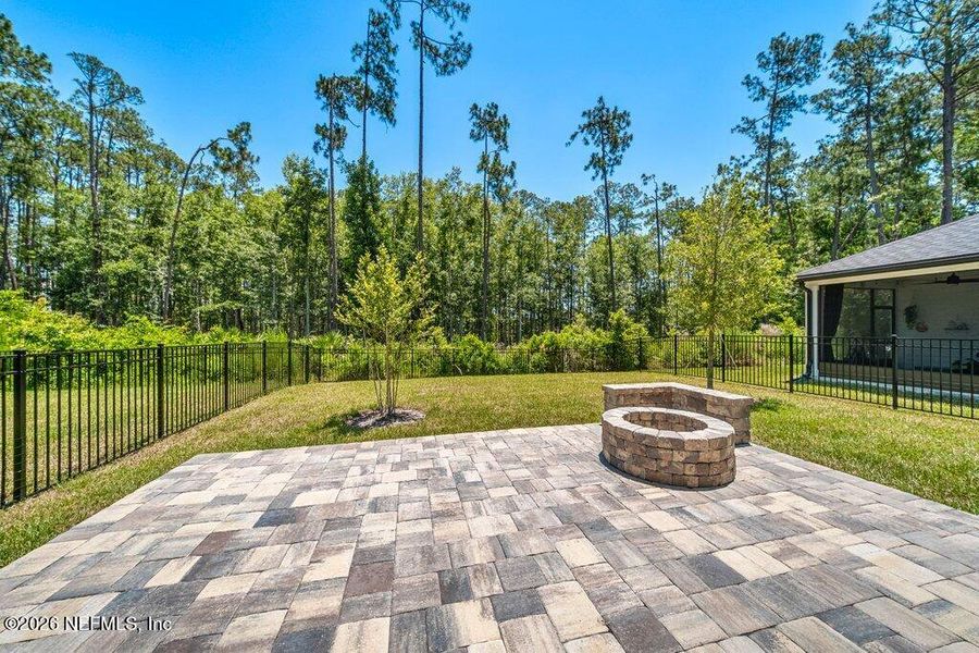 Exterior details and patio area of a home in TrailMark, St. Augustine (Image 24). Exterior details and patio area of a home in TrailMark, St. Augustine (Image 24).