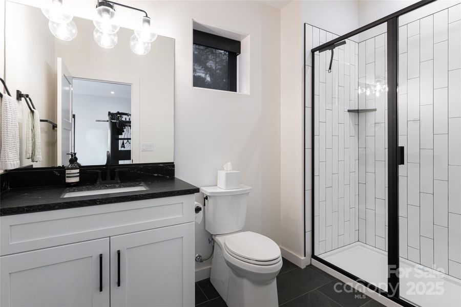 Basement bathroom Basement bathroom