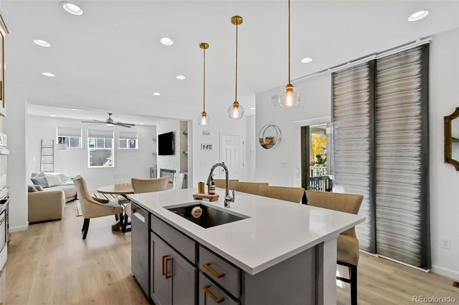 Furnished interior view inside a new home in Sterling Ranch Prospect Village, Littleton (Image 19).