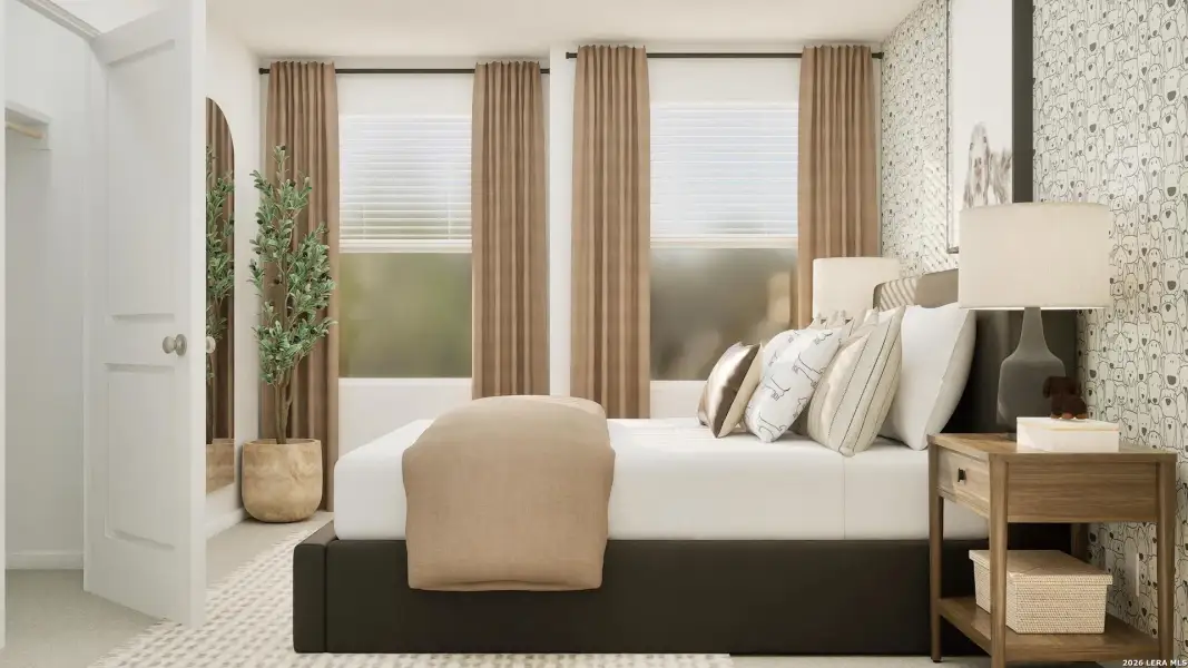 Furnished interior view inside a new home in Navarro Ranch, Seguin (Image 14).