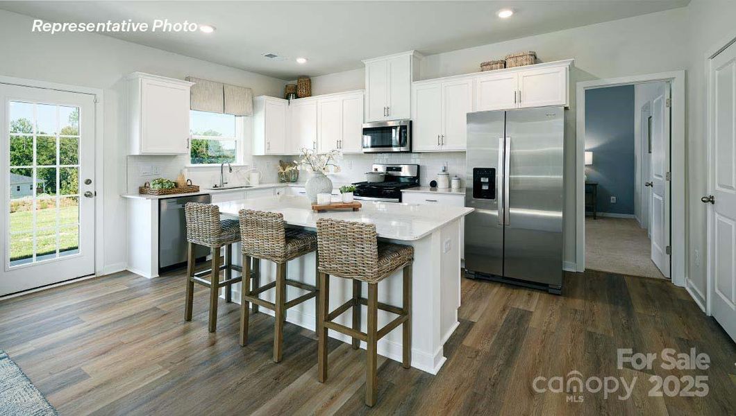 Furnished interior view inside a new home in Sonoma Hills, Charlotte (Image 27).