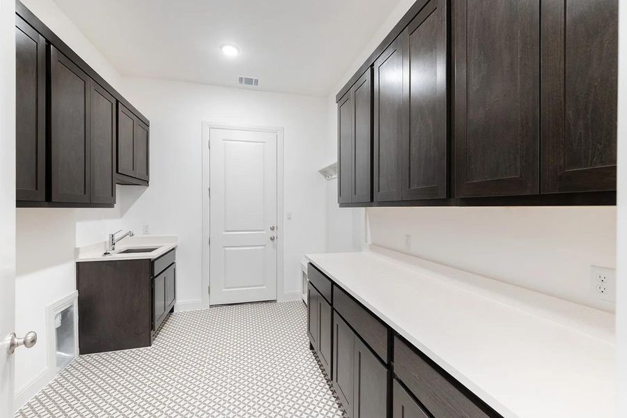 Deerfield II laundry room