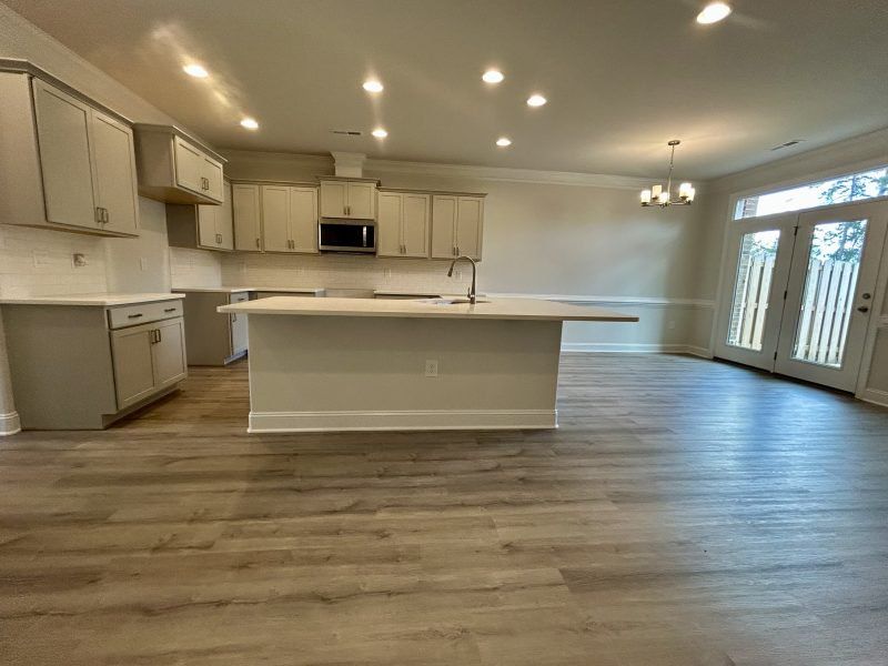 Spacious, unfurnished interior of a new home in Trellises, High Point (Image 14).
