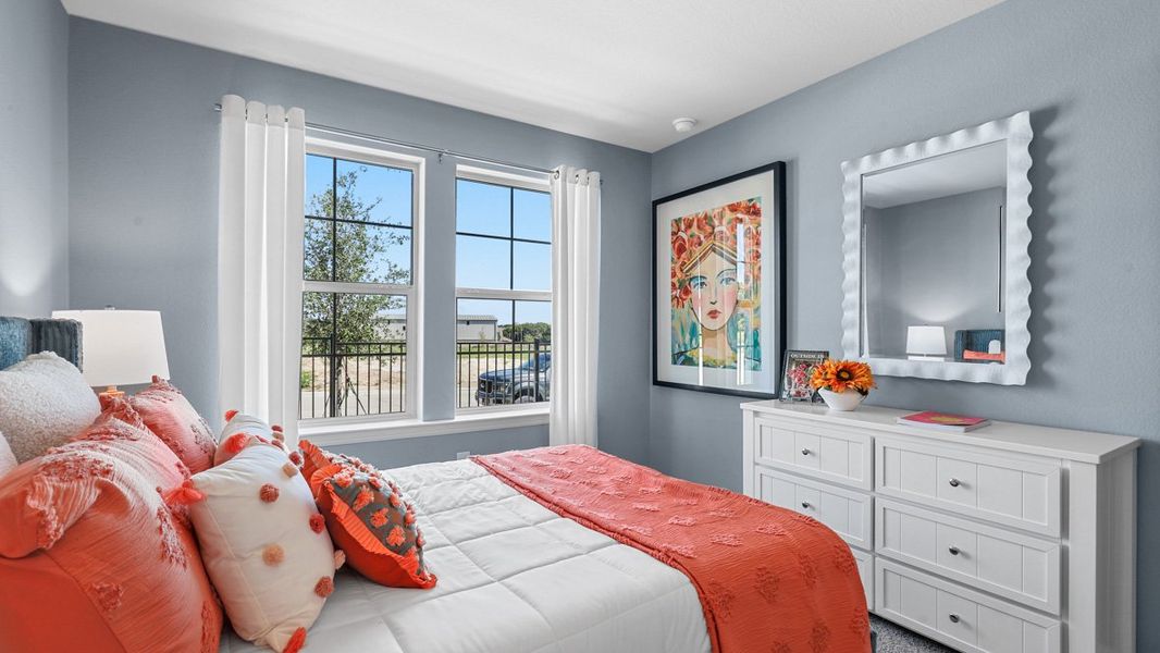 Furnished interior view inside a new home in Townes Landing, Fort Worth (Image 31).
