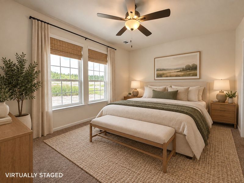 Furnished interior view inside a new home in Doctor's Creek, Ludowici (Image 10).