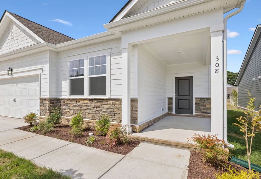 Exterior details of a home in Cedars at Cane Ridge | 55+ Community, Antioch (Image 4). Exterior details of a home in Cedars at Cane Ridge | 55+ Community, Antioch (Image 4).